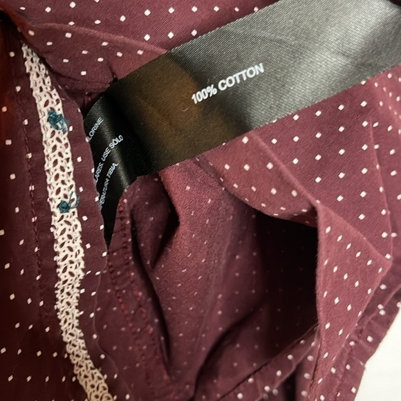 DENIM & FLOWER LONG SLEEVE BUTTON DOWN (S) - Picture 6 of 7